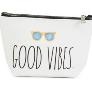𝅺RAE DUNN “Good Vibes” Make Up Bag